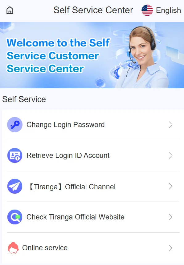 tiranga game customer support for login issue